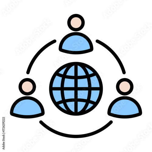 Outsourcing Icon