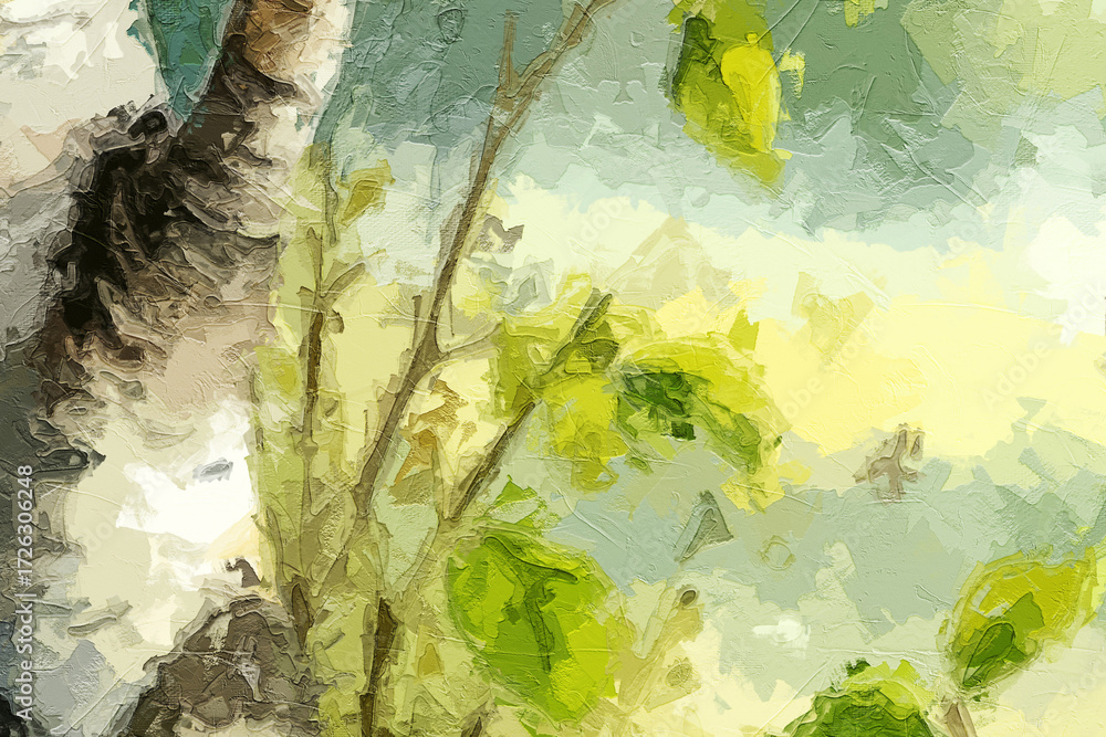 Fototapeta premium Various oil paintings, flowers, chrysanthemums, small streams, village landscapes, roses, peonies, flowers, birds, and forests