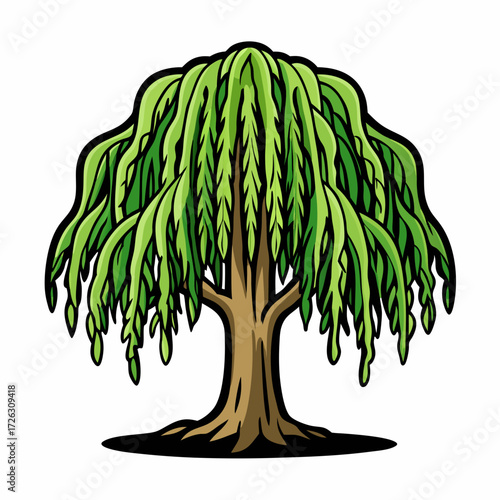 tree isolated on white background