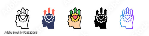 Emotional Growth multiple icon