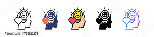 Emotional Intelligence multiple icon