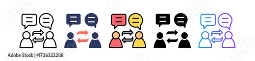 Communication Skills multiple icon