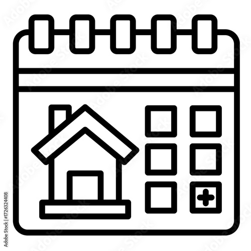 Calendar  Icon Set Multiple Style Collection