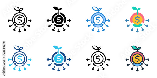 Dividend yield set multiple style collection 
