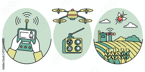 Drone technology empowers smart agriculture for effective crop monitoring and pest control to improve yields and sustainability