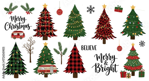 Christmas Tree Bundle Cut Files
