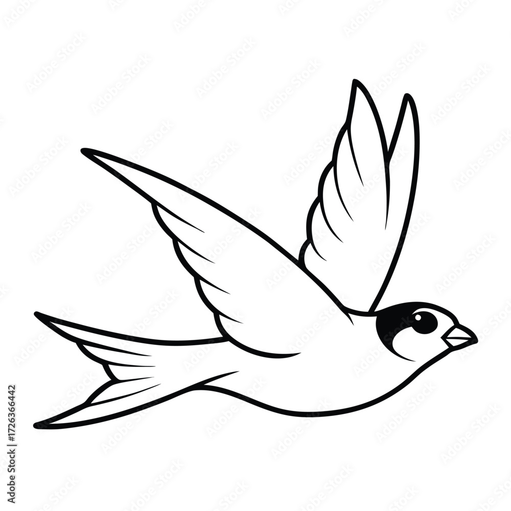 Fototapeta premium sparrow bird Artwork