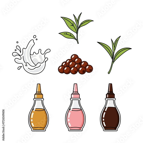 Make refreshing bubble tea with tea leaves, tapioca pearls, flavored syrups, and a splash of creamy milk for a delicious and trendy beverage