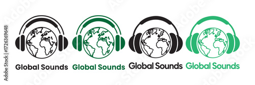 Planet Earth with People Connection Symbol