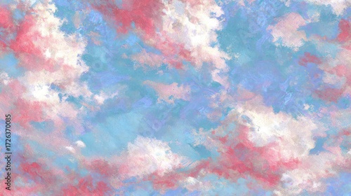 Abstract sky painting