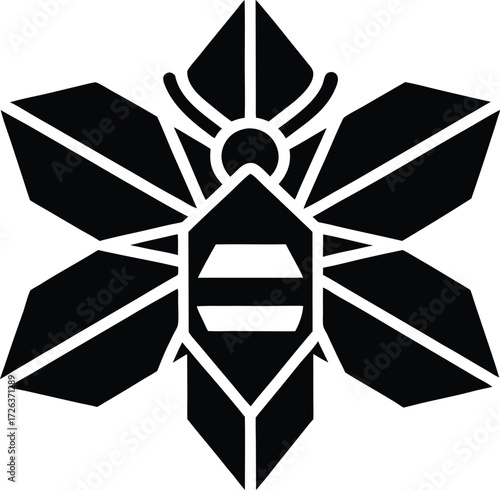 The Fleur de Lis design is a vector symbol and element often used as an icon or logo in black art and geometric decoration