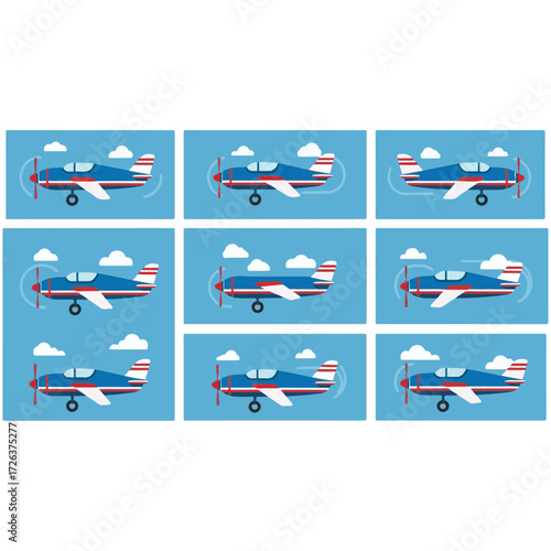 Aircraft, Airplanes, and Aviation: A Comprehensive Collection of Illustrations