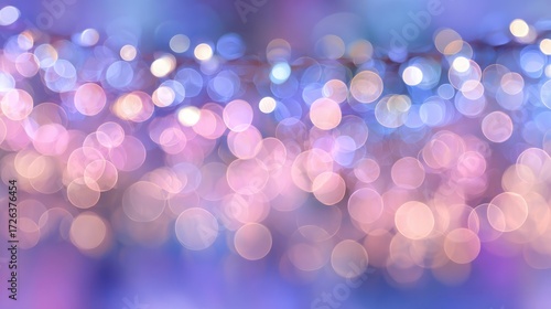 Abstract colorful bokeh background