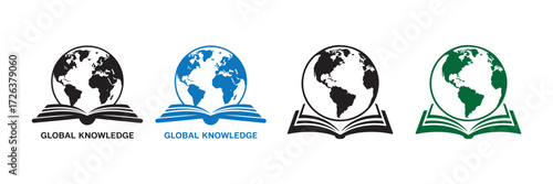 Global People Network and Communication Symbol