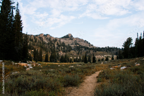 Fall Hiking Views at Tony Grove Lake and White Pine Lake Logan Utah Mountain Peaks and Trails