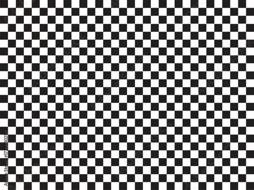 Checkerboard black and white seamless pattern vector illustration.Square checkerboard illustration..eps