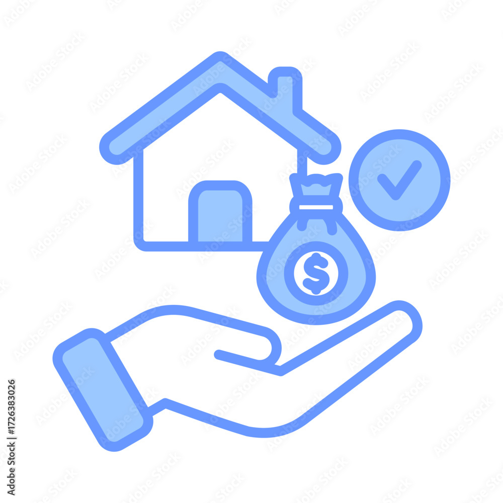 Obraz premium Asset Icon