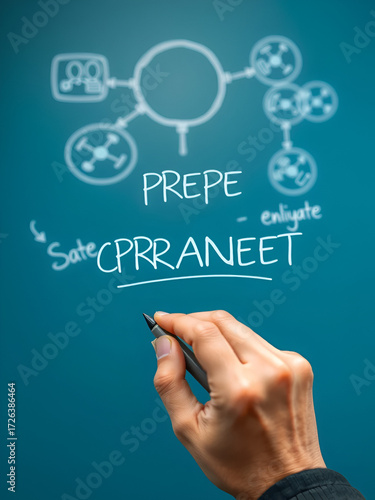 Conceptual hand writing showing Coaching. Business photo showcasing Prepare Enlightened Cultivate Sharpening Encourage Strenghten Man hold holding marker paper thoughts messages intentions