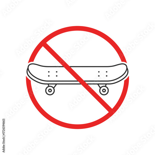 Do Not Dispose of Trash icon indicating prohibited waste disposal and environmental protection