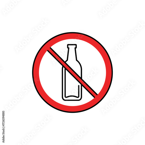 Do Not Dispose of Trash icon indicating prohibited waste disposal and environmental protection