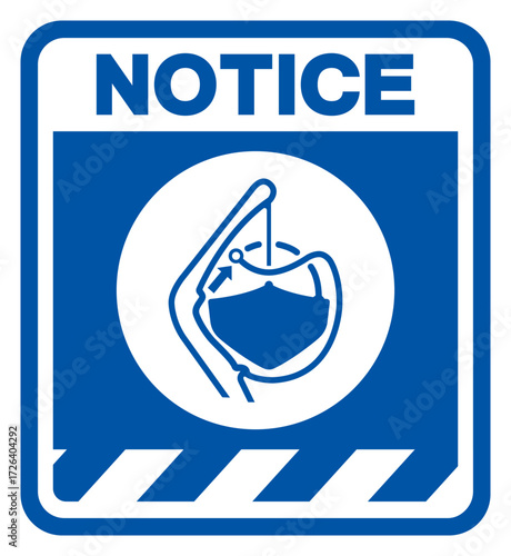 Notice Release Lifeboat Gripes In Launch Sequence Symbol Sign, Vector Illustration, Isolated On White Background Label. EPS10