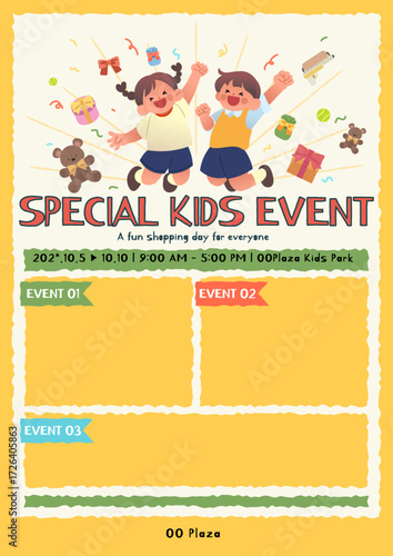 Kids Event Poster Template