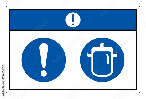 Notice Face Shield Required  Symbol Sign ,Vector Illustration, Isolate On White Background Label. EPS10