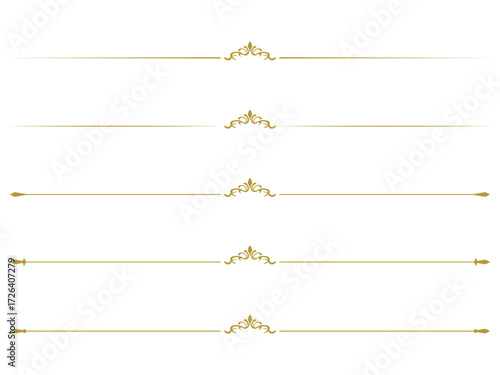 清楚なアンティーク飾り線セット