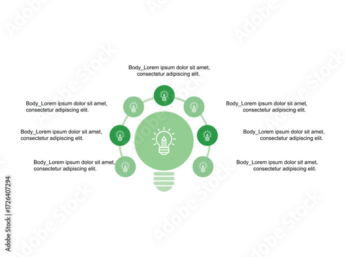 Vector infographic template illustrating a modern business process workflow. This flat design diagram features step-by-step processes with icons, arrows, and text placeholders. 21