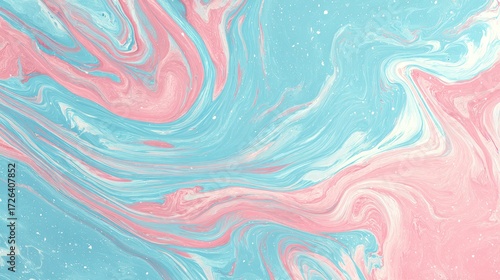 Abstract swirling liquid design