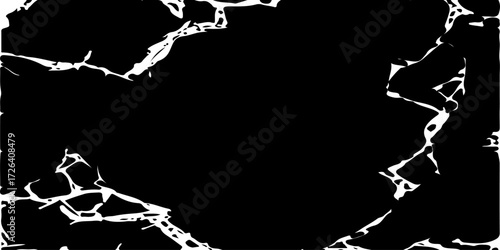 Black and white ink splash texture with a black silhouette of a man and woman on a world map illustration