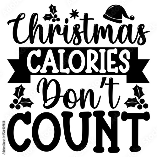 Christmas calories don't count