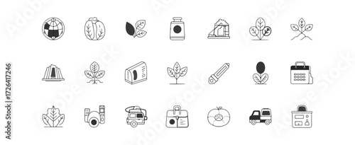 Agriculture icons