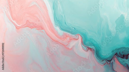Abstract liquid paint splatter
