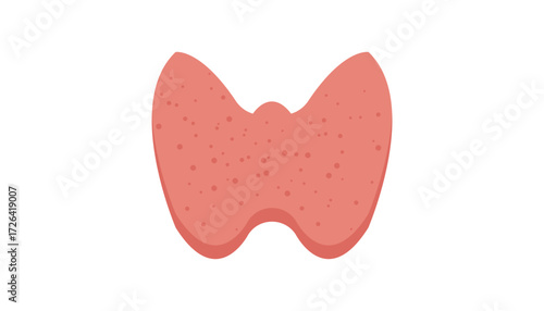 Vector illustration on the theme of Thyroid Awareness Month observed each year during January. banner, Holiday, poster, card and background design.