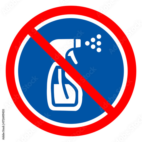 Disinfect After Use Symbol Sign, Vector Illustration, Isolate On White Background Label.EPS10