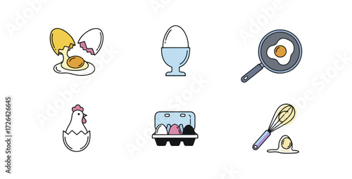 Egg preparation images