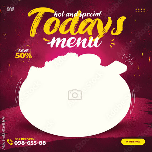 Today's Special Menu: Save Big!
Weekend Menu: Today's Best Deal.
Super Delicious Food Menu.
Hot and Special, Today's Menu.
Save Up To 50% on Your Order.
Today's Best Deal: Don't Miss Out.
