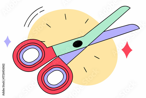 scissors and tape measure
