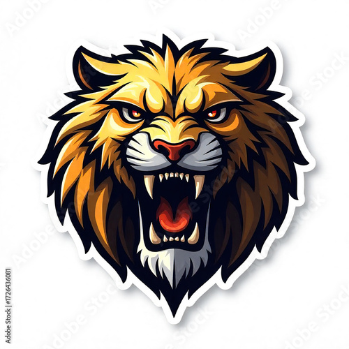 Wallpaper Mural Leo Head Logo Sticker Torontodigital.ca