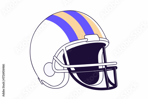 american football helmet