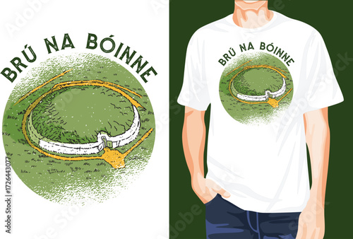 Newgrange t-shirt design
