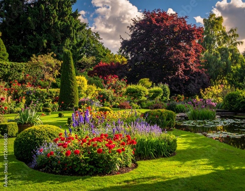Lush Landscaped Yard 