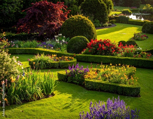 Lush Landscaped Yard 