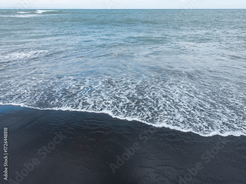 Seseh beach in Bali Island