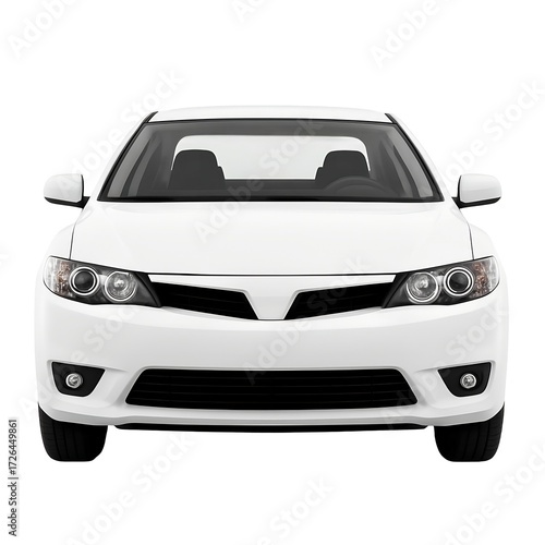 Black sports car vector illustration isolated on white a classic transport design model with fast speed and luxury style for transportation on the road