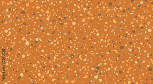An abstract textured background with scattered dots of varying shades and sizes creating a speckled pattern.