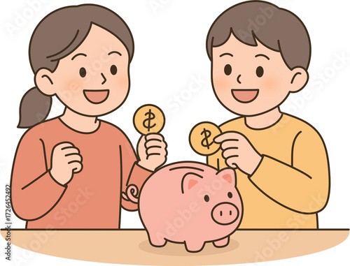 Children who save money