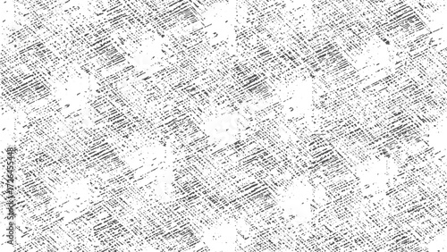 Abstract monochrome grunge Rough black and white texture vector. Distressed overlay texture Abstract monochrome grunge 