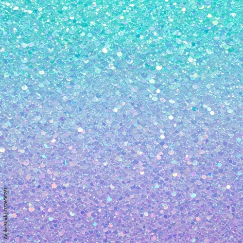 Magical Mermaid and Ocean Glitter Texture 4